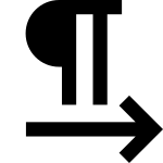 Text Direction Ltr SVG Icon